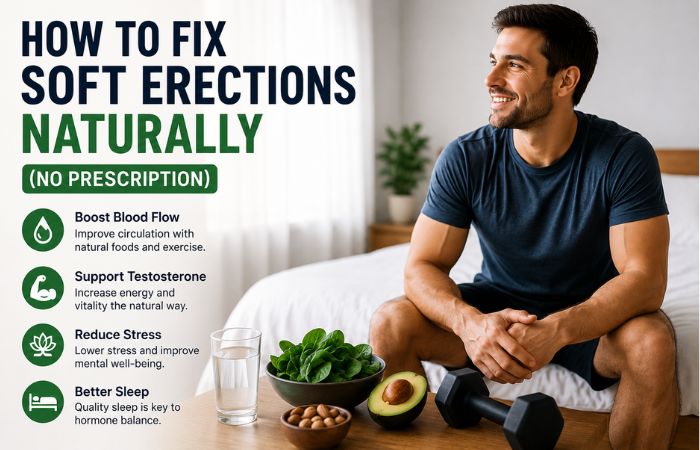 How to Fix Soft Erections Naturally?