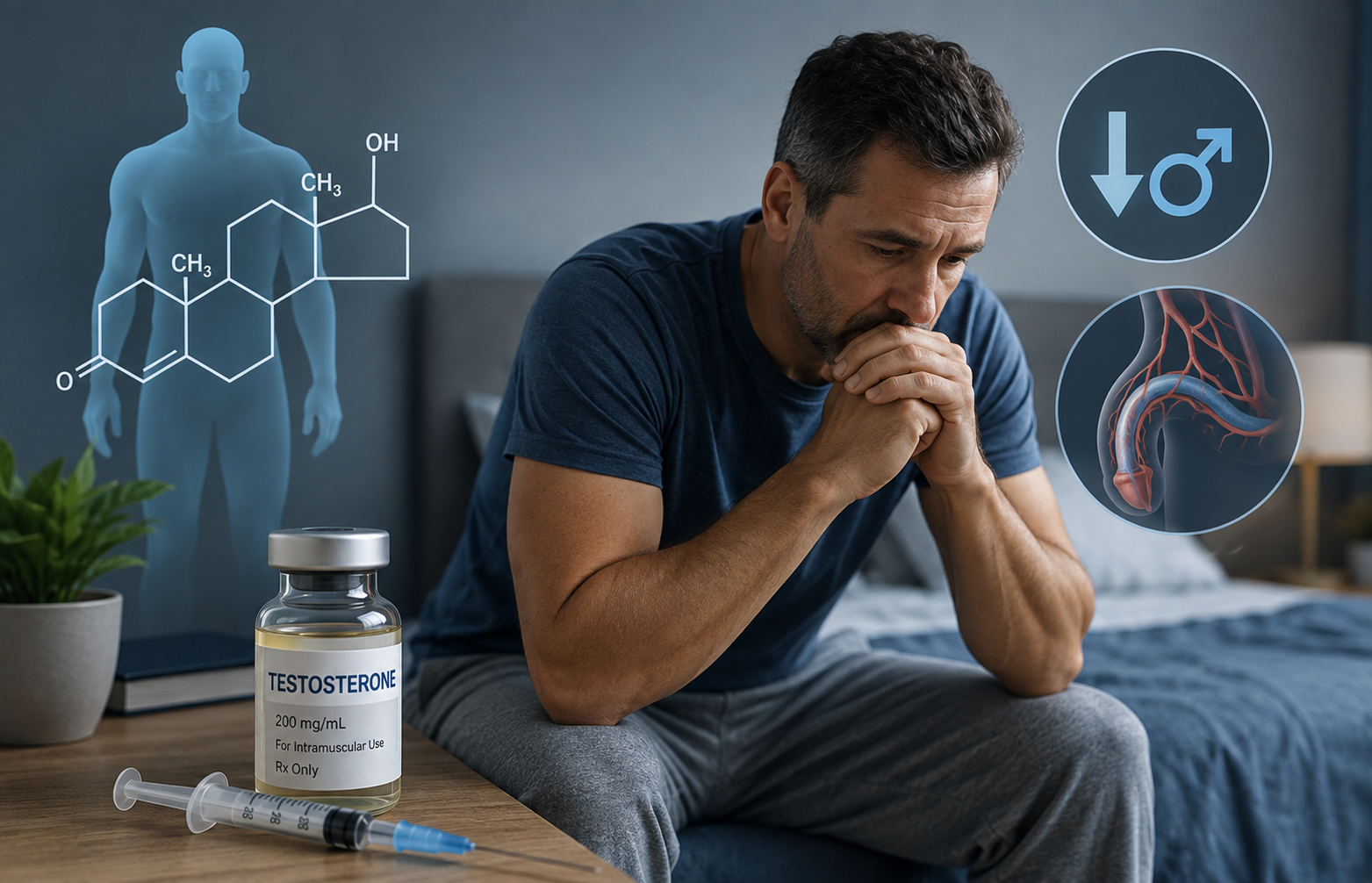 Testosterone and Erectile Dysfunction