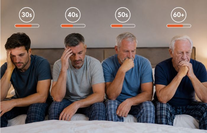 Erectile Dysfunction by Age
