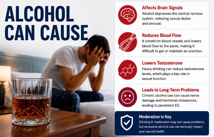 Alcohol Cause Erectile Dysfunction